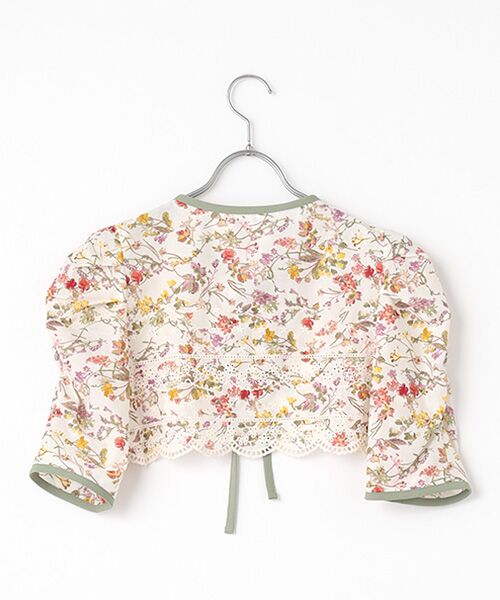 Dear Princess / ディア プリンセス カーディガン・ボレロ | 水彩花プリント　ボレロ | 詳細1
