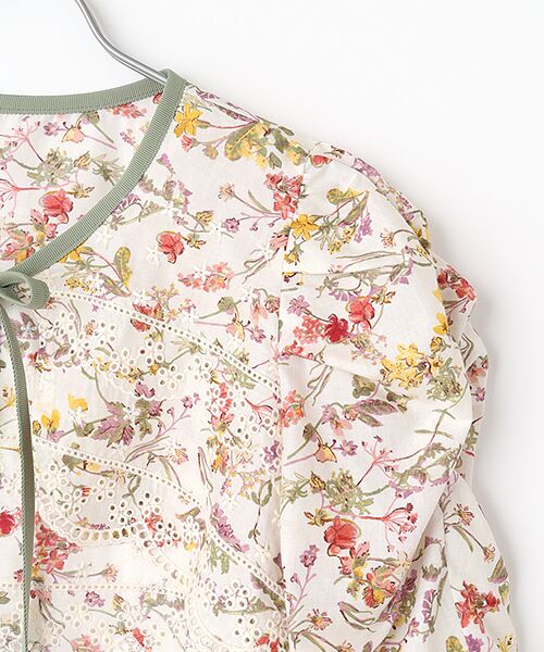 Dear Princess / ディア プリンセス カーディガン・ボレロ | 水彩花プリント　ボレロ | 詳細2