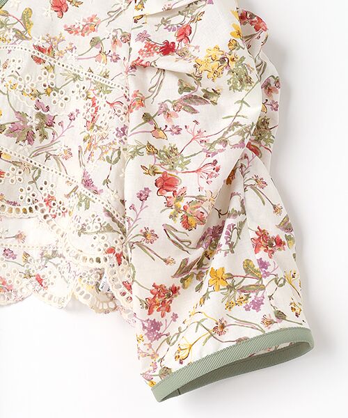 Dear Princess / ディア プリンセス カーディガン・ボレロ | 水彩花プリント　ボレロ | 詳細3