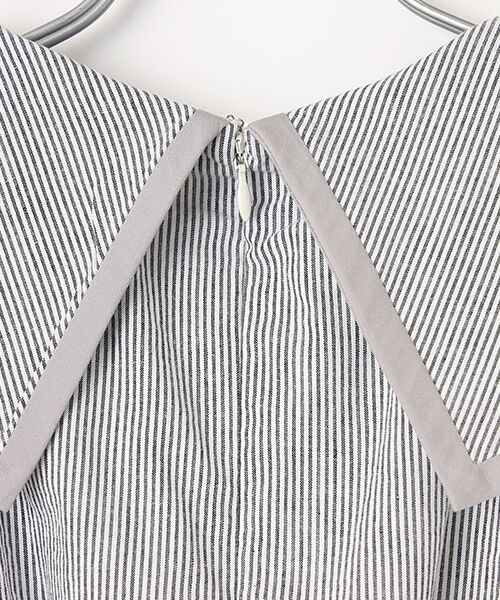 Dear Princess / ディア プリンセス ロング・マキシ丈ワンピース | BIG衿刺しゅう　フレアワンピース | 詳細6