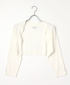 Dear Princess / ディア プリンセス カーディガン・ボレロ | ヴィスコースコットン　ニットボレロ