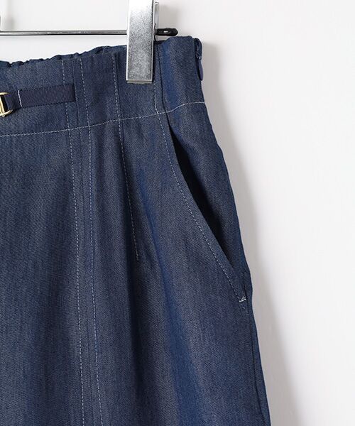 Dear Princess / ディア プリンセス デニムパンツ | レース切替　デニムフレアパンツ | 詳細2