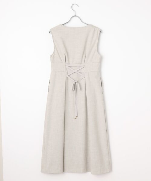 Dear Princess / ディア プリンセス ロング・マキシ丈ワンピース | フルジップ　ツイードワンピース | 詳細1