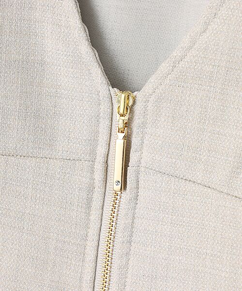 Dear Princess / ディア プリンセス ロング・マキシ丈ワンピース | フルジップ　ツイードワンピース | 詳細6