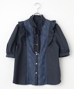 Dear Princess / ディア プリンセス シャツ・ブラウス | レース使い　フリルブラウス