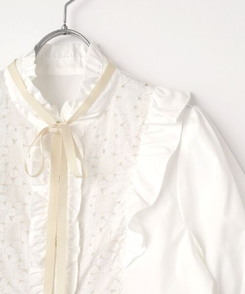 Dear Princess / ディア プリンセス シャツ・ブラウス | レース使い　フリルブラウス | 詳細2