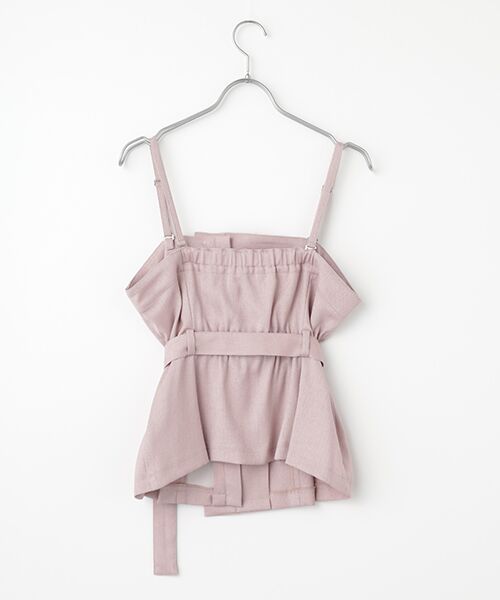 Dear Princess / ディア プリンセス キャミソール・チューブトップ | Hemp tone Twill　ビスチェ | 詳細2