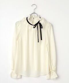 Dear Princess / ディア プリンセス シャツ・ブラウス | ドットフロッキーブラウス