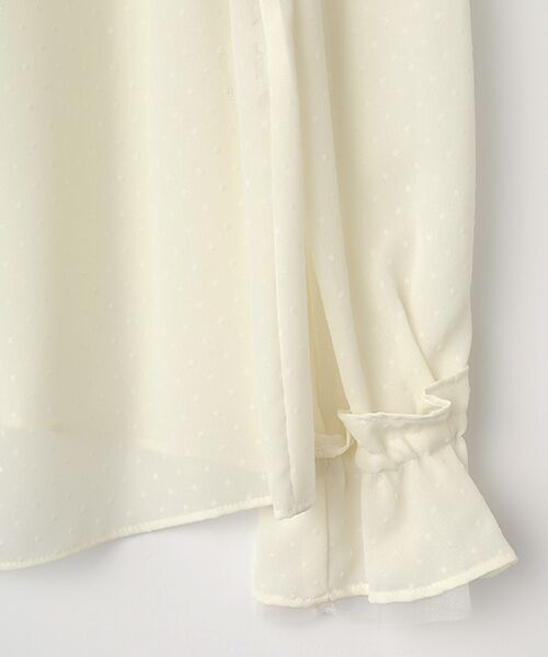 Dear Princess / ディア プリンセス シャツ・ブラウス | ドットフロッキーブラウス | 詳細3