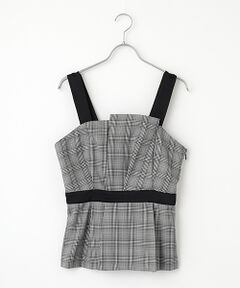 Dear Princess / ディア プリンセス キャミソール・チューブトップ | マルチチェック キャミビスチェ