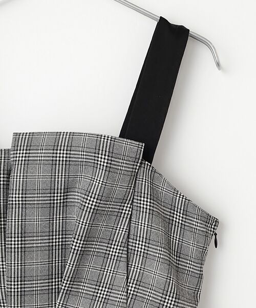 Dear Princess / ディア プリンセス キャミソール・チューブトップ | マルチチェック キャミビスチェ | 詳細2