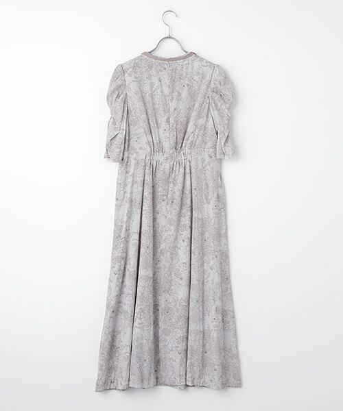 Dear Princess / ディア プリンセス ロング・マキシ丈ワンピース | 割繊デシンプリント　ワンピース | 詳細2