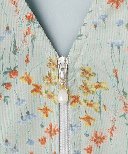 Dear Princess / ディア プリンセス ロング・マキシ丈ワンピース | 小花プリント コール天ワンピース | 詳細6