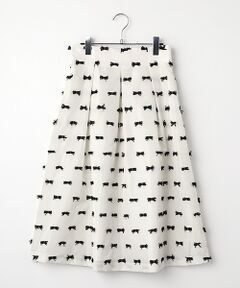 Dear Princess / ディア プリンセス ミニ・ひざ丈スカート | リボンカット　フレアスカート