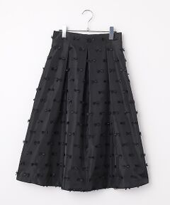 Dear Princess / ディア プリンセス ミニ・ひざ丈スカート | リボンカット　フレアスカート