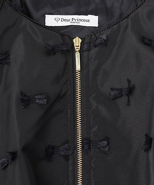 Dear Princess / ディア プリンセス ノーカラージャケット | リボンカット　ジャケット | 詳細6
