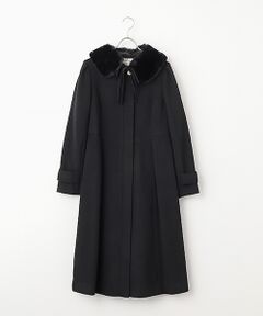 Dear Princess / ディア プリンセス その他アウター | アンゴラ混シャルムビーバー　ウールコート