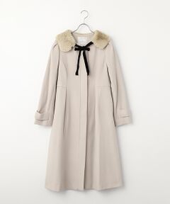 Dear Princess / ディア プリンセス その他アウター | アンゴラ混シャルムビーバー　ウールコート