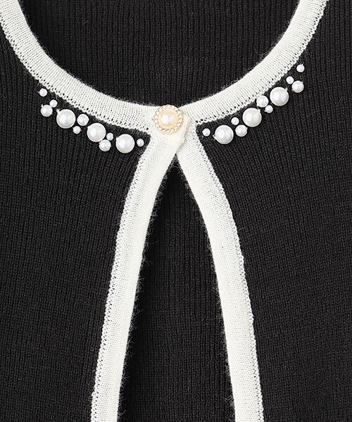 Dear Princess / ディア プリンセス カーディガン・ボレロ | 配色ライン　ニットカーディガン | 詳細2