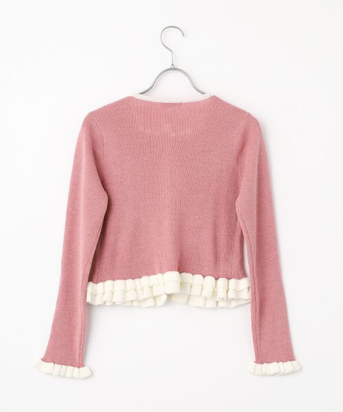 Dear Princess / ディア プリンセス カーディガン・ボレロ | 配色ライン　ニットカーディガン | 詳細3