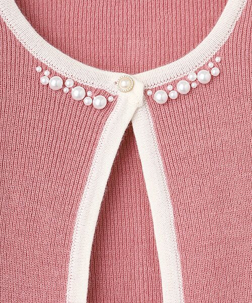 Dear Princess / ディア プリンセス カーディガン・ボレロ | 配色ライン　ニットカーディガン | 詳細6