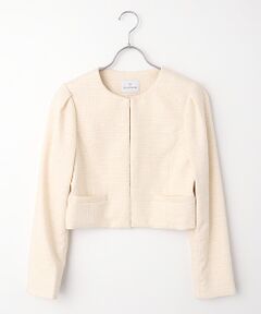 Dear Princess / ディア プリンセス ノーカラージャケット | カラーツイード ジャケット