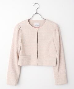 Dear Princess / ディア プリンセス ノーカラージャケット | カラーツイード ジャケット