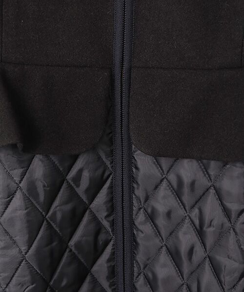 Dear Princess / ディア プリンセス その他アウター | 異素材ドッキング　ロングコート | 詳細7