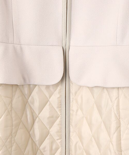 Dear Princess / ディア プリンセス その他アウター | 異素材ドッキング　ロングコート | 詳細8