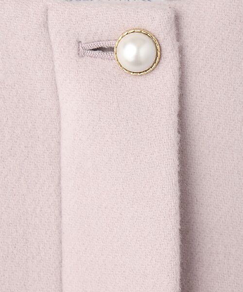 Dear Princess / ディア プリンセス その他アウター | 袖ファー　ノーカラーロングコート | 詳細11