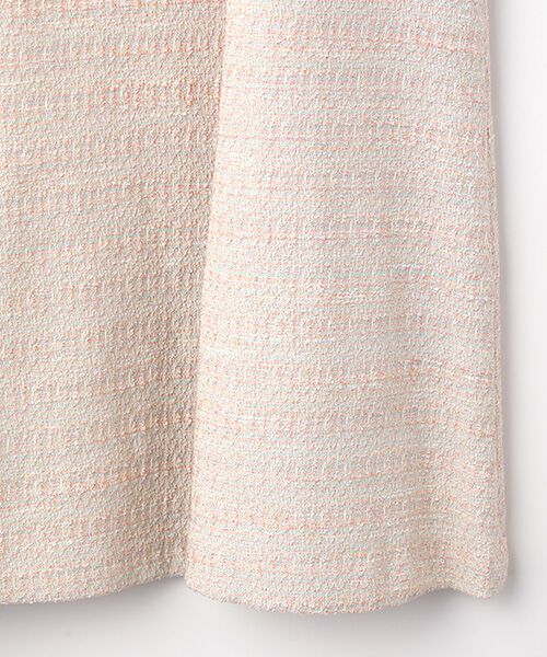 Dear Princess / ディア プリンセス ミニ・ひざ丈スカート | 異素材ドッキング　カラーツイードワンピース | 詳細5