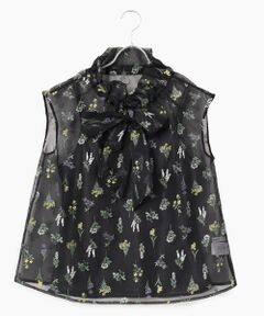 Dear Princess / ディア プリンセス シャツ・ブラウス | ボタニカルプリント　リボンブラウス