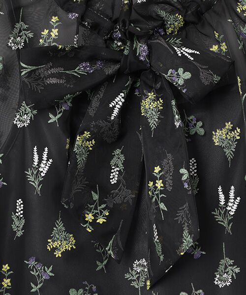 Dear Princess / ディア プリンセス シャツ・ブラウス | ボタニカルプリント　リボンブラウス | 詳細2