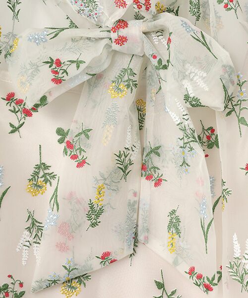 Dear Princess / ディア プリンセス シャツ・ブラウス | ボタニカルプリント　リボンブラウス | 詳細8