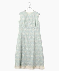 Dear Princess / ディア プリンセス ミニ丈・ひざ丈ワンピース | エンブレース刺繍　バックリボンワンピース