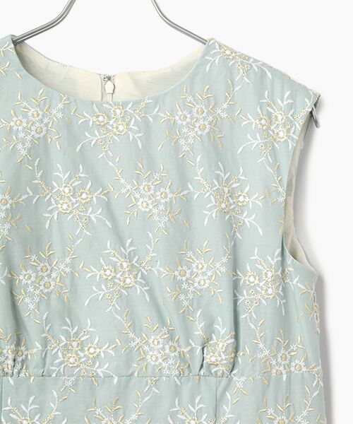 Dear Princess / ディア プリンセス ミニ丈・ひざ丈ワンピース | エンブレース刺繍　バックリボンワンピース | 詳細3