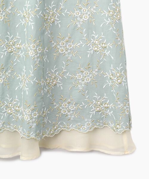 Dear Princess / ディア プリンセス ミニ丈・ひざ丈ワンピース | エンブレース刺繍　バックリボンワンピース | 詳細4