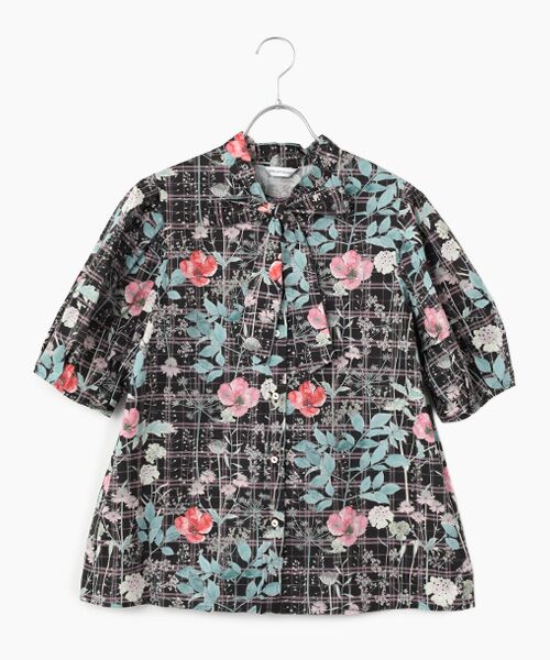 Dear Princess / ディア プリンセス シャツ・ブラウス | Irma's Garden リバティ　ブラウス（ブラック）