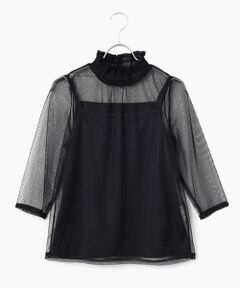 Dear Princess / ディア プリンセス カットソー | ドットチュール　ハイネックカットソー