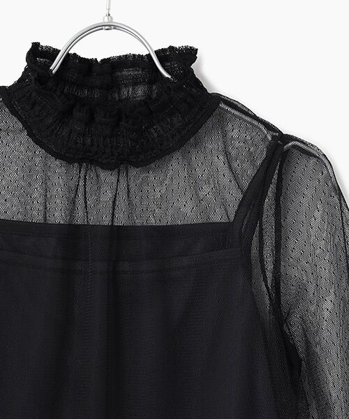 Dear Princess / ディア プリンセス カットソー | ドットチュール　ハイネックカットソー | 詳細2