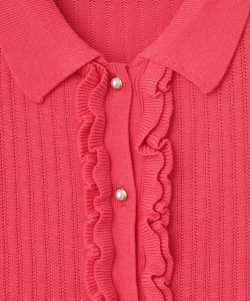 Dear Princess / ディア プリンセス カーディガン・ボレロ | 変形リブ　衿つきカーディガン | 詳細2