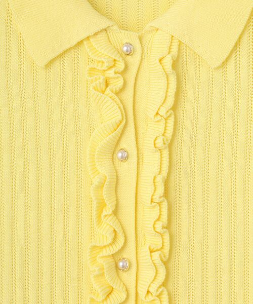 Dear Princess / ディア プリンセス カーディガン・ボレロ | 変形リブ　衿つきカーディガン | 詳細3