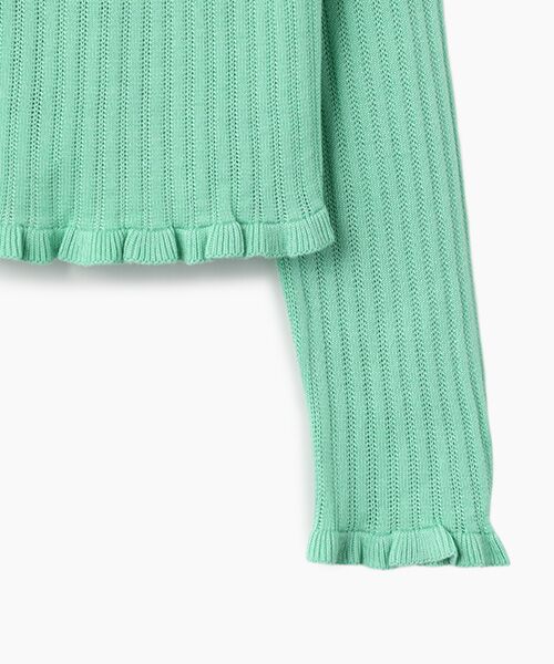 Dear Princess / ディア プリンセス カーディガン・ボレロ | 変形リブ　衿つきカーディガン | 詳細6