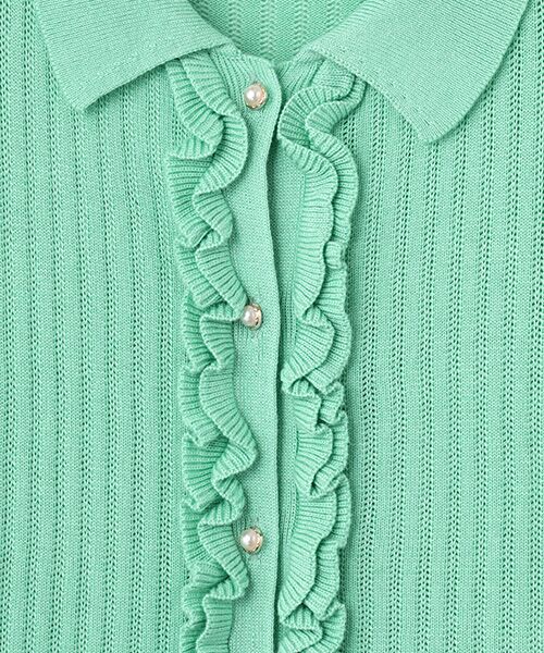 Dear Princess / ディア プリンセス カーディガン・ボレロ | 変形リブ　衿つきカーディガン | 詳細7