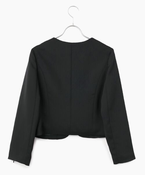 Dear Princess / ディア プリンセス ノーカラージャケット | スリットスリーブ　ノーカラージャケット | 詳細1