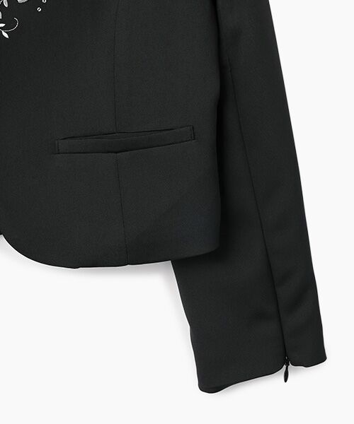 Dear Princess / ディア プリンセス ノーカラージャケット | スリットスリーブ　ノーカラージャケット | 詳細3