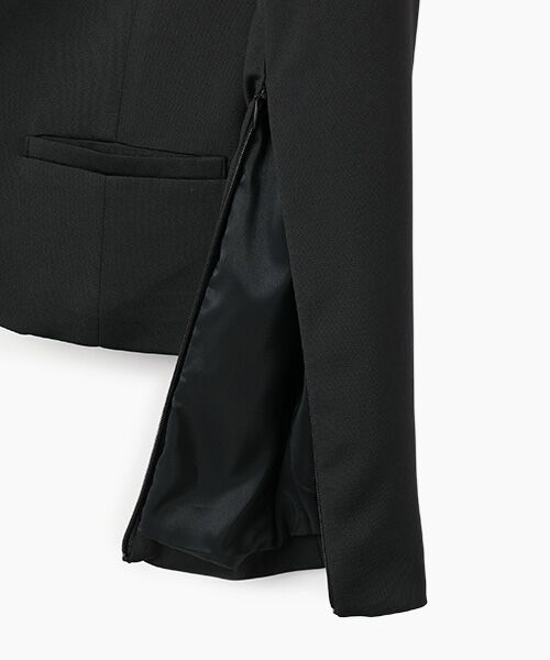 Dear Princess / ディア プリンセス ノーカラージャケット | スリットスリーブ　ノーカラージャケット | 詳細5