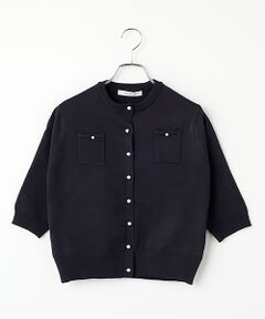パールボタン　カーディガン