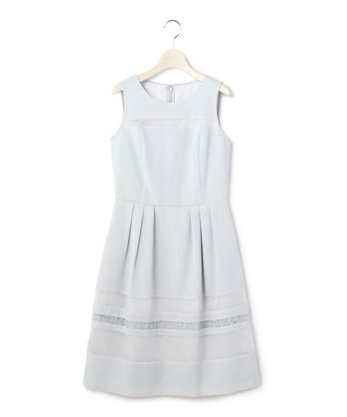 セール シアー切り替えワンピース ロング マキシ丈ワンピース Debut De Fiore デビュードフィオレ ファッション通販 タカシマヤファッションスクエア