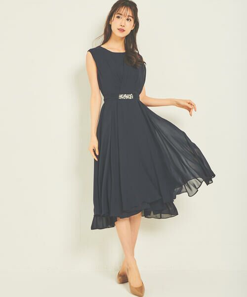 カシュクール風ドレス ロング マキシ丈ワンピース Debut De Fiore デビュードフィオレ ファッション通販 タカシマヤファッションスクエア